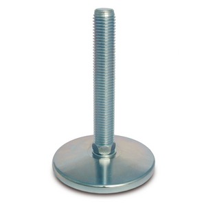 PIEDINO FERRO D.100 STELO M16X100 M.P. ANTISCIVOLO 15423/G