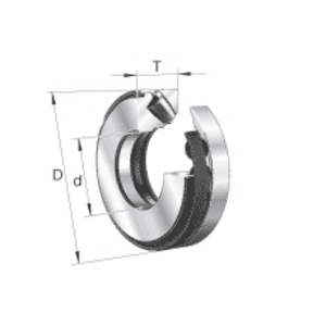 SKF ROLLER THRUST BEARING 29472 EM