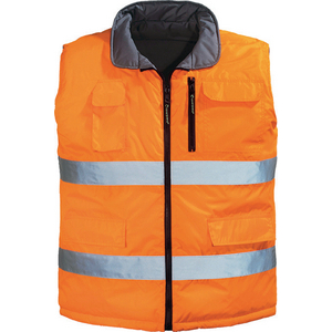 GILET REVERSIBLE HI WAY TXL ORANGE/GRIS