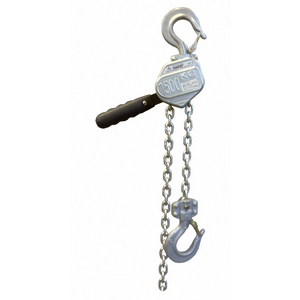 PALAN LEVIER A CHAINE ALUMINIUM 500KG 1M