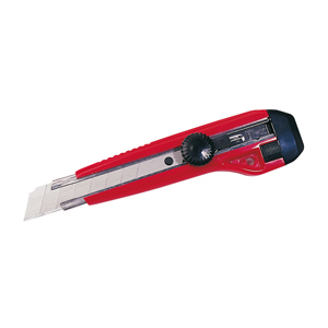 CUTTER ABS MOLETTE LAME 18MM GUIDE LAME ACIER INOX UE150