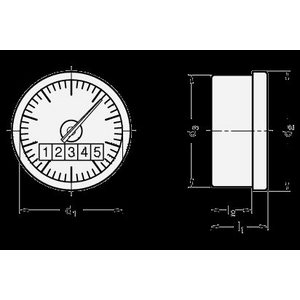 GN000.3-60-0001.0-R Stellungsanzeiger Pendelsystem Elesa