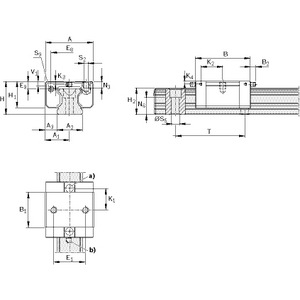 PATTINO SFERE CS KWC-025-SKN-C1-N-2 * R1664-214-10 STRETTO CORTO BASSO