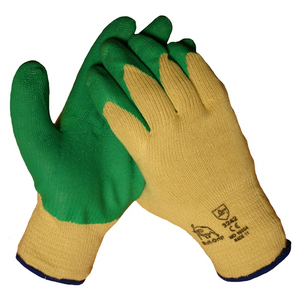 BULL GRIP WERKHANDSCHOEN LATEX GROEN MT L