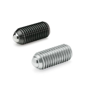 GN.33423-PRESSORE A MOLLA A SFERA ACCIAIO INOX MOLLA A PRESSIONE NORMALE GN 615.3-M6-KN