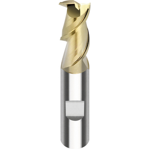 FRAISE CARBURE COUPE ALU - D.20 2 DENTS - ZIRKO - QW