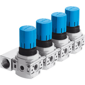 LRB-1/4-DB-7-O-K4-MINI Pressure regulator manifold