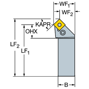 PORTE OUTIL TMAX P PSSNL 2525M 12