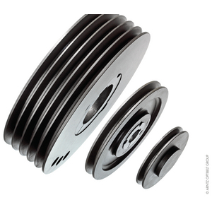 1784923-PULEGGE SCANALATE A V PER BOCCOLE CONICHE TB SPB 355/4 TB 3535