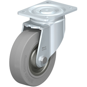 LH-SE 160K-SG Lenkrolle spurlos grau