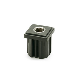 319263 - TERMINALE QUADRATO PER TUBI GRANDI PORTATE TECNOPOLIMERO ND.Q-40X2-M10