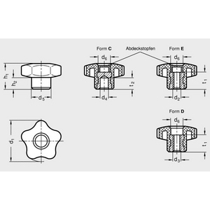GN5337.2-32-M5-E Sterngriff Elesa