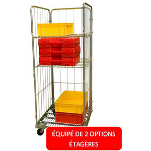 ROLL 500KG 720X800X1800 BASE + 2 COTES + 1 PANNEAU AR