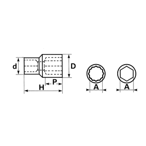 DOUILLE TORX STX-18