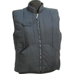 GILET HIMA LONG BLEU TXL POLYESTER/COTON PROTEGE REINS