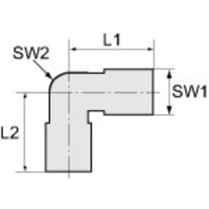 V 92 Winkel-Einschraubverschr., R1/4 a., Rohr-Ø 6, Stahl verz.