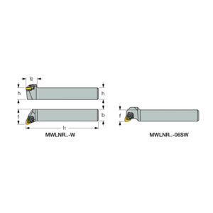 ISCAR DRAAIBEITEL-HOUDER MWLNL 2020K-08W 3601317