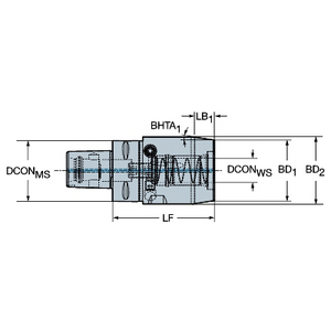 COROMANT CAPTO VERS COROCHUCK 930