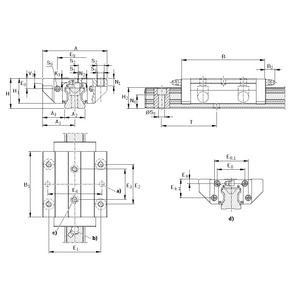 R-1653-514-10 Führungswagen ohne Kugelkette
