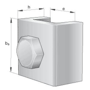 MS 31/600-560 (SKF) Sicherungsbügel mit Sechskantschraube SKF