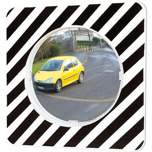 MIROIR AGGLO CADRE N-B OPTIQUE DIAM.600 P.A.S.