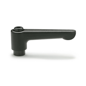 GN302-45-B6-SW Klemmhebel verstellbar schwarz gerade Ausführung