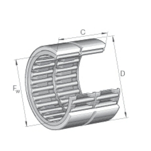 SKF NEEDLE BEARING WITHOUT INNER RING RNAO 40X50X17