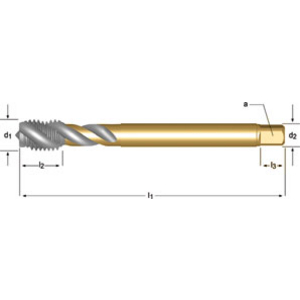 Machine tap M16 x 1.00 mm DIN 374