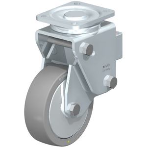ROULETTE PIVOTANTE EN TOLE DACIER, VERSION FORTES CHARGES,