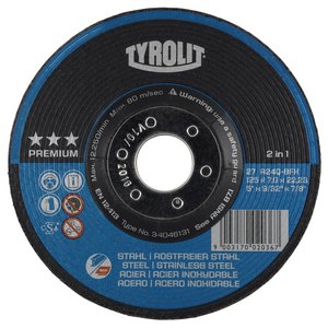 DISCO DA SGROSSATURA PREMIUM 27E 150X7X22,23 A24Q-BFX 34046132