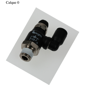 7045 - FLOW REGULATOR SWIVEL OUTLET EXHAUST BSP TAPER