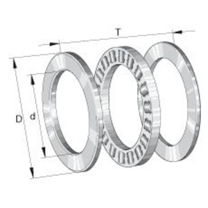 0000324920000-CUSCINETTO ASSIALE A RULLI CILINDRICI 87409-L