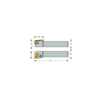 ISCAR DRAAIBEITEL-HOUDER PCLNR 2525M-12 3600693