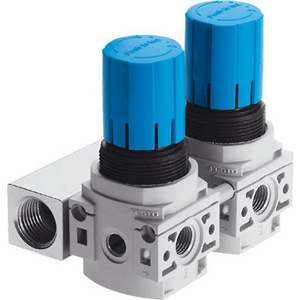 LRB-1/4-DB-7-O-K2-MINI Pressure regulator manifold