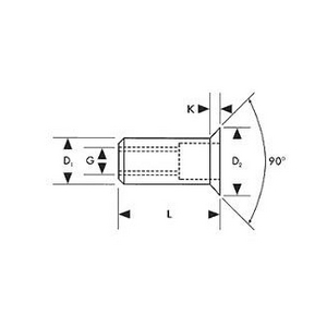 GESIPA BLINDKLINKMOER STAAL VERZ KOP M5 X 7 X 15.5 216422152