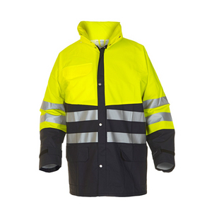 HYDROWEAR PARKA VERNON 015011 MARINE/FLUO GEEL MT L