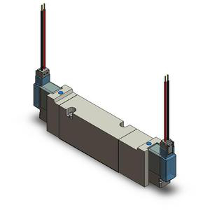 SMC 5 PORT VALVE VQZ1151-5LO1-Q