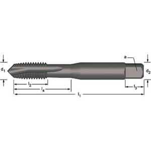 Machine tap M6x0.75 mm ISO529