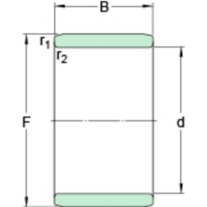 SKF NEEDLE BEARING INNER RING IR 240X265X60