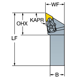 PORTE OUTIL TMAX P DDJNR 2525M 15