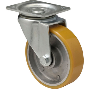 COLSON ZWENKWIEL ALUMINIUM/PU 125 MM JTAU 1252 6150