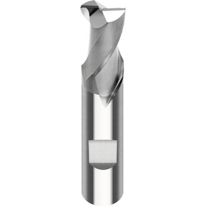 FRAISE CARBURE - COURTE - D.3 2 DENTS - QUEUE WELDON
