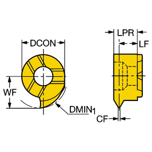 TETE COROCUT MB CARB.MONO P/FILETAGE AU TOUR