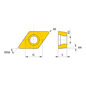 Tool tip for dressing and turning down Mitsubishi Materials Mitsubishi ...