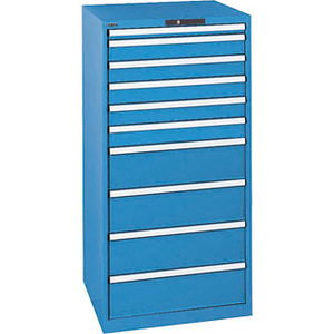 ARMOIRE 10TIR 3636E 1000 CHARGE 200KG RAL5012