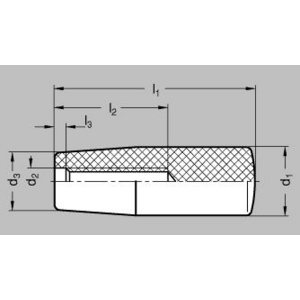 GN519-29-M12 Zylinderknopf Elesa
