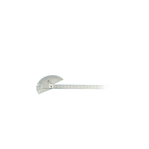 RAPPORTEUR D'ANGLE 170MM INOX GRAVURE PROFONDE UE10
