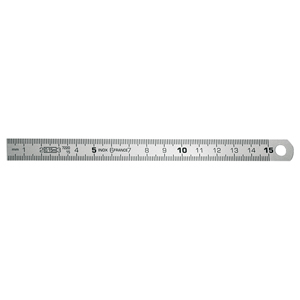 REGLET INOX 100MM FLEXIBLE 13X0,5MM