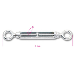 080050110-TENDITORE 2 OCCHI (3/8) Z M10 8005Z M10