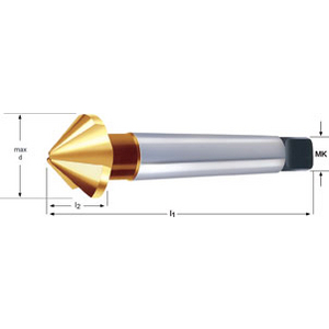 Countersink 25.00 mm DIN 335D